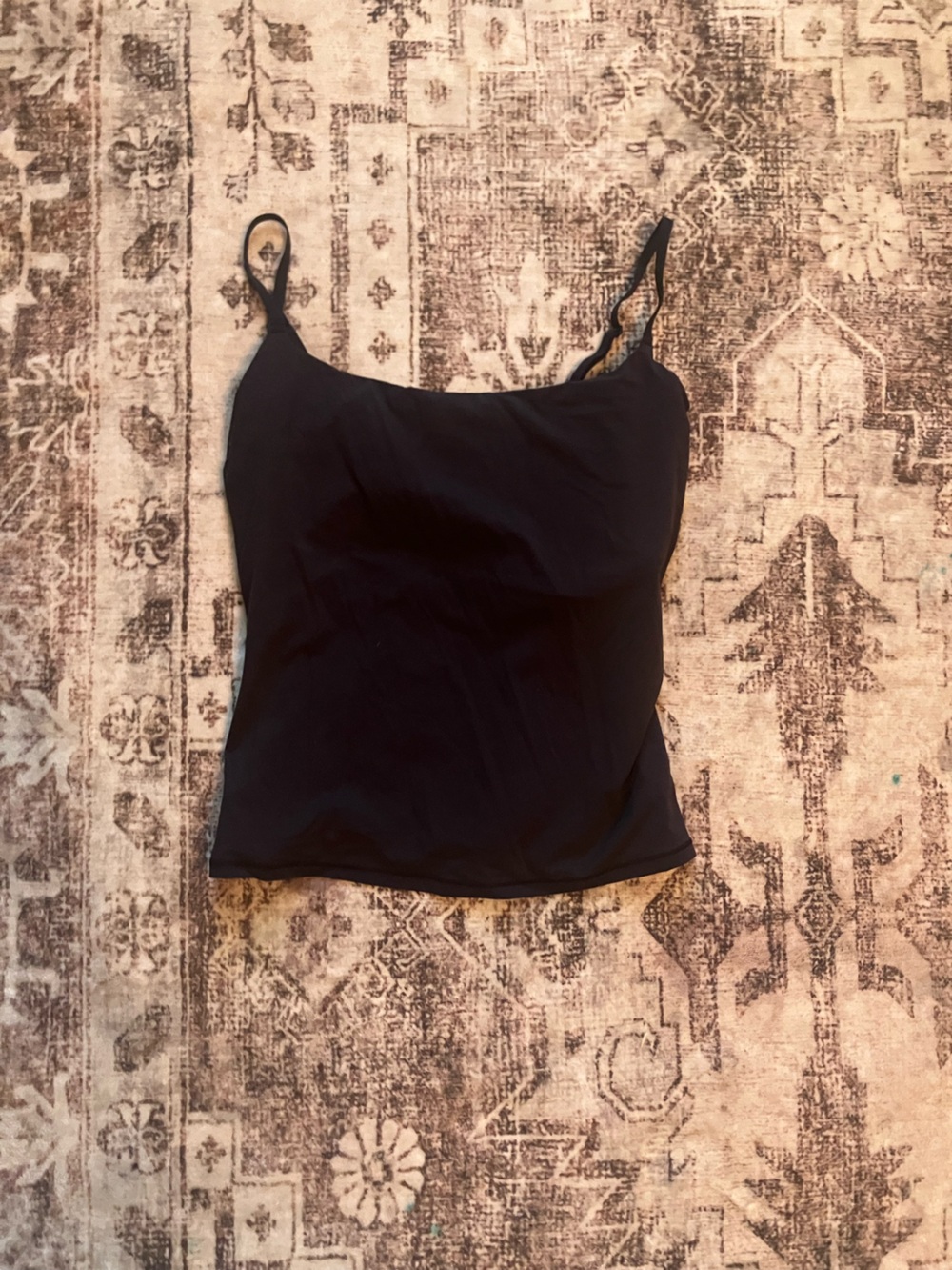 SKIMS Black Slim-Strap Cami